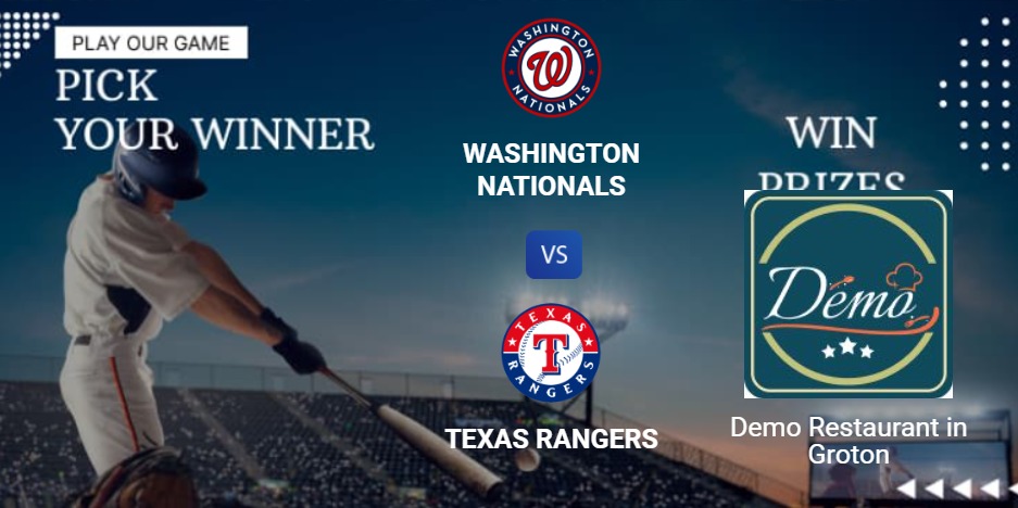 01 May Washington Nationals Vs Texas Rangers