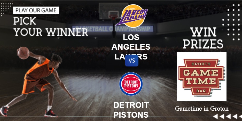 29 November Los Angeles Lakers Vs Detroit Pistons