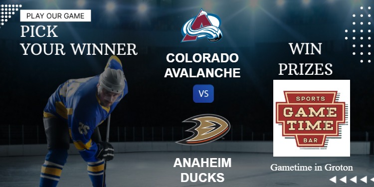 02 December Colorado Avalanche Vs Anaheim Ducks