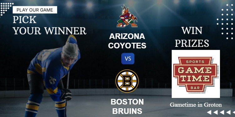 09 December Arizona Coyotes Vs Boston Bruins