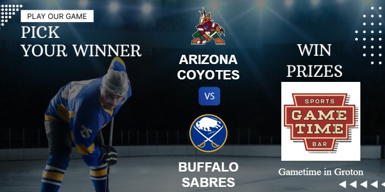 11 December Arizona Coyotes Vs Buffalo Sabres