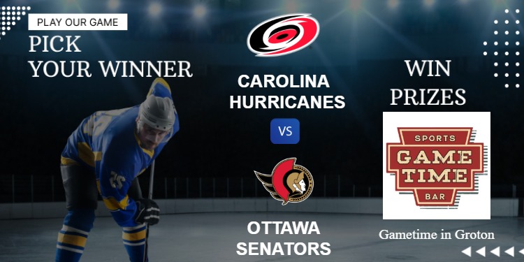 12 December Carolina Hurricanes Vs Ottawa Senators