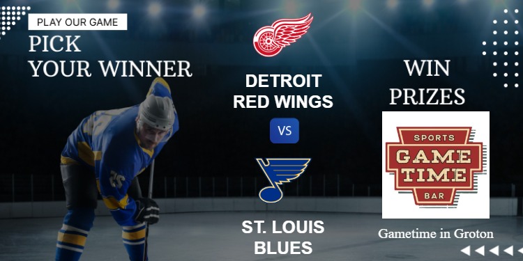 12 December Detroit Red Wings Vs St. Louis Blues