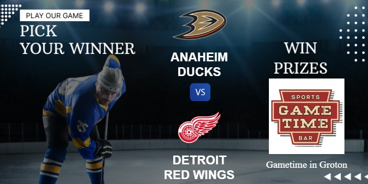 18 December Anaheim Ducks Vs Detroit Red Wings