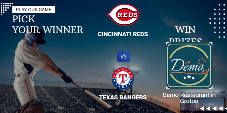 28 April Cincinnati Reds Vs Texas Rangers