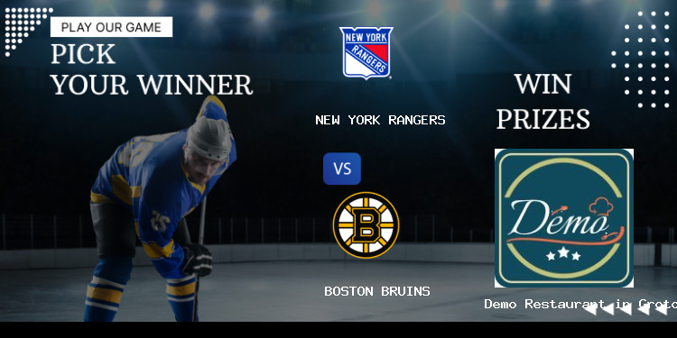 28 November New York Rangers Vs Boston Bruins