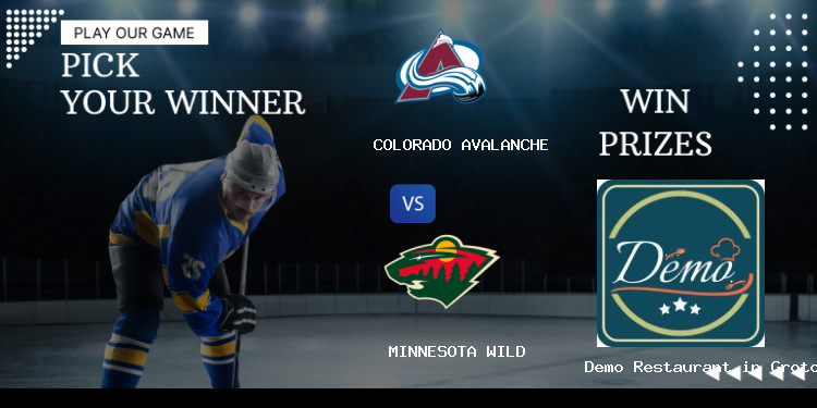 28 November Colorado Avalanche Vs Minnesota Wild