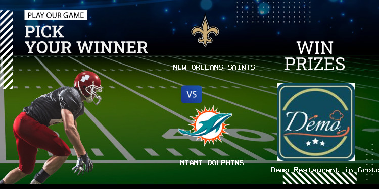 30 November New Orleans Saints Vs Miami Dolphins